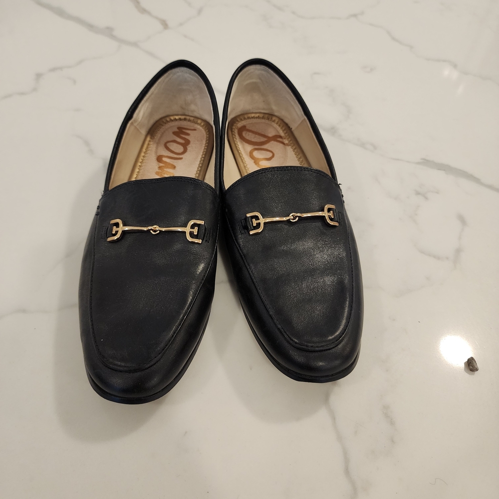 Black Leather Loafers